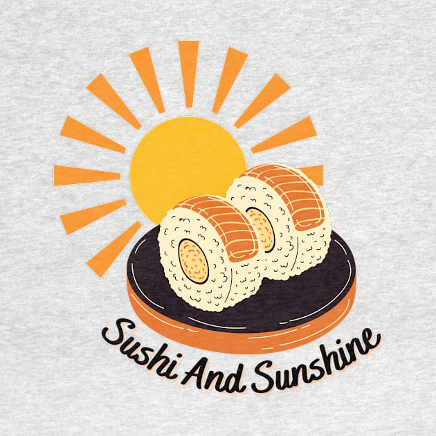 Sushi And Sunshine For Summer Time by MinimalSpace